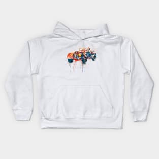 Vintage Driver Kids Hoodie